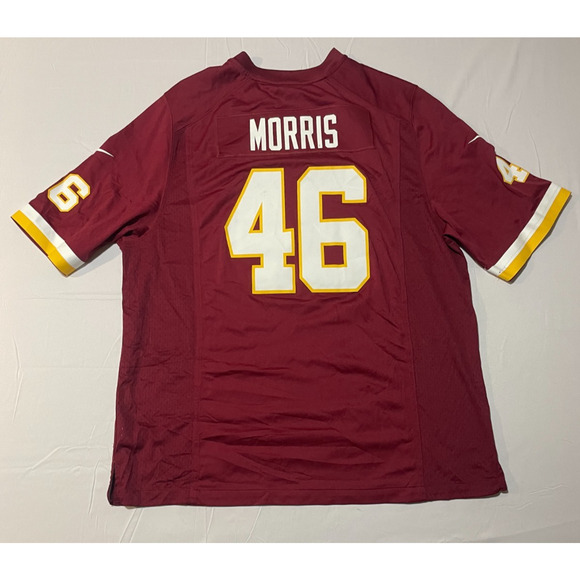 Nike Alfred Morris #46 Washington Redskins On-Field NFL Football Jersey Mens XL - Picture 6 of 11